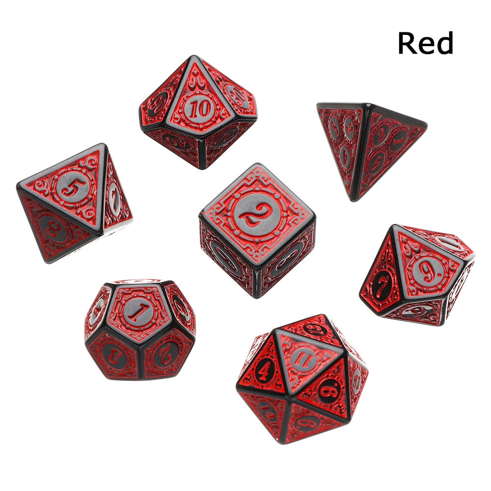 Kit de Dados RPG de Resina - NERD BEM TRAJADO