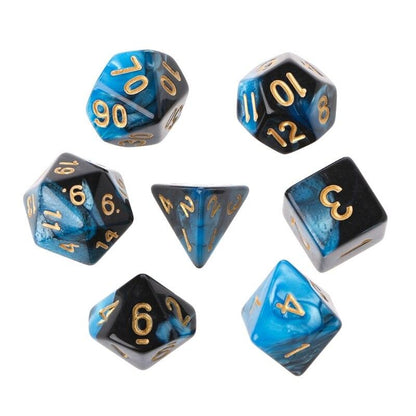 Kit de Dados RPG de Resina - NERD BEM TRAJADO