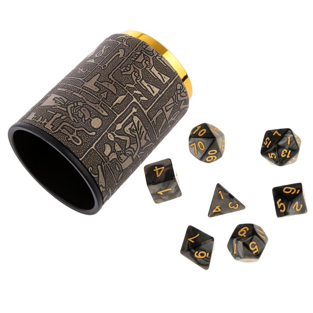 Kit de Dados RPG de Resina - NERD BEM TRAJADO