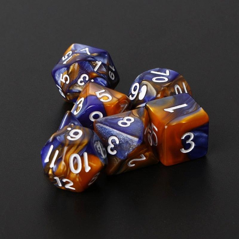 Kit de Dados RPG de Resina - NERD BEM TRAJADO