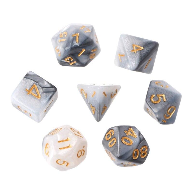 Kit de Dados RPG de Resina - NERD BEM TRAJADO