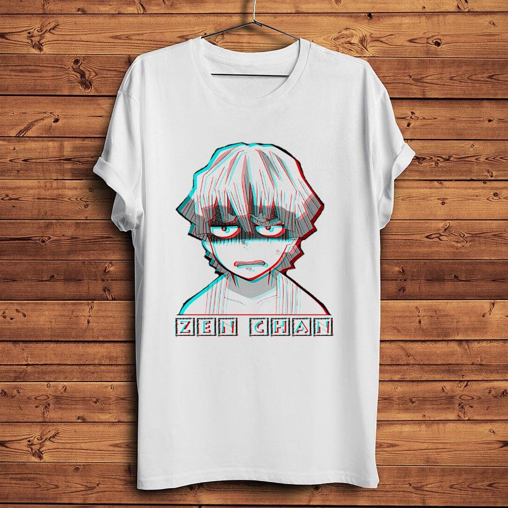 Em promoção! Verão T-shirt Demon Slayer Anime Camisetas De Desenhos  Animados Agatsuma Zenitsu Imprimir T-shirt Ulzzang Harajuku Tshirt Kimetsu  Não Yaiba Camisas