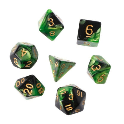 Kit de Dados RPG de Resina - NERD BEM TRAJADO