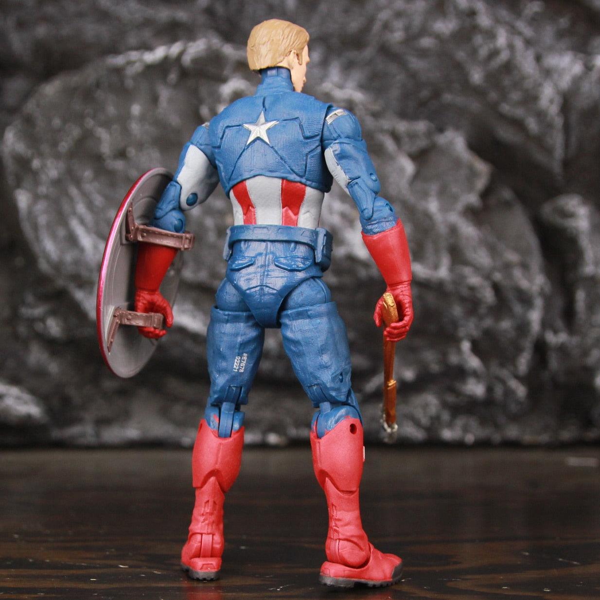 Action Figure Capitão América - Marvel - NERD BEM TRAJADO