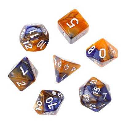 Kit de Dados RPG de Resina - NERD BEM TRAJADO