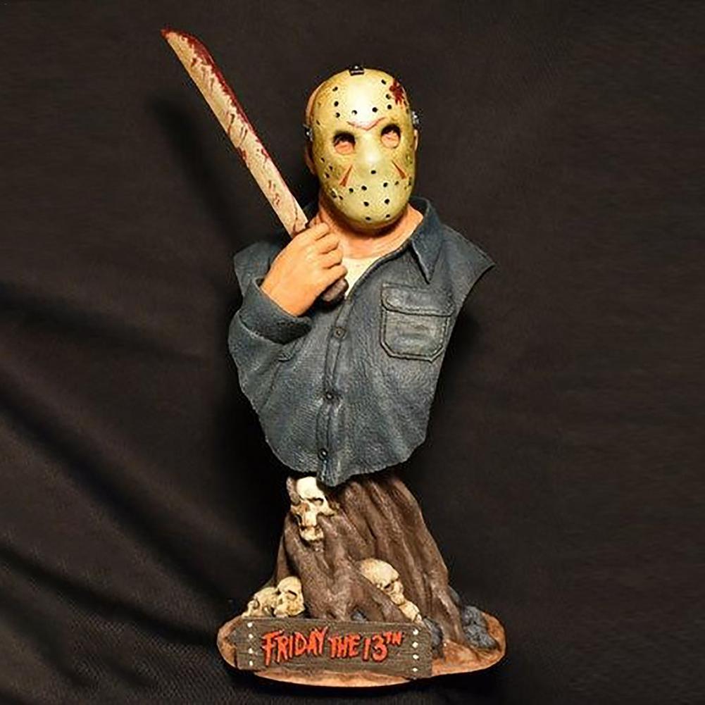 Halloween Sculpture Resin Craft Horror Movie Home Party Decor Statue Resin Figure Halloween Indoor Home Decor Collection Gifts - NERD BEM TRAJADO