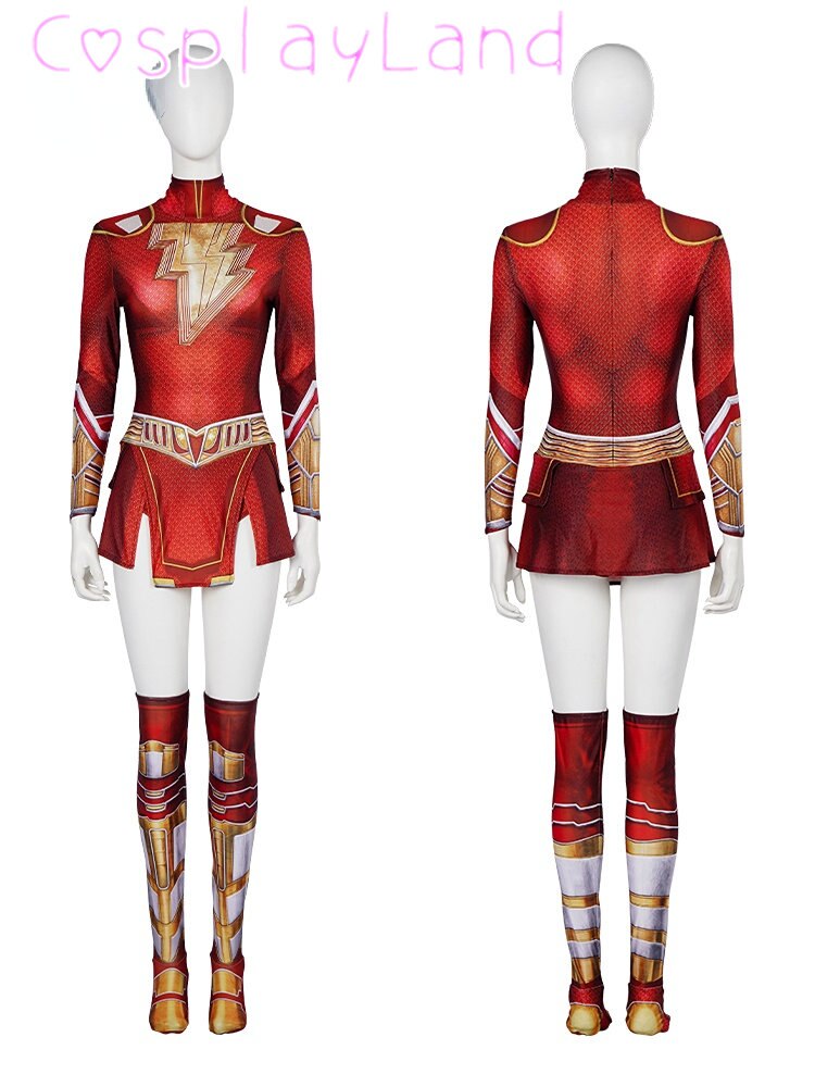 Fantasia para Cosplay Mary Marvel - DC - NERD BEM TRAJADO