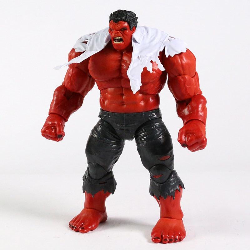 Marvel red best sale hulk action figure