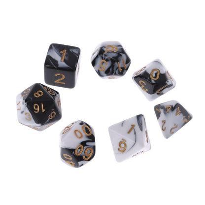 Kit de Dados RPG de Resina - NERD BEM TRAJADO