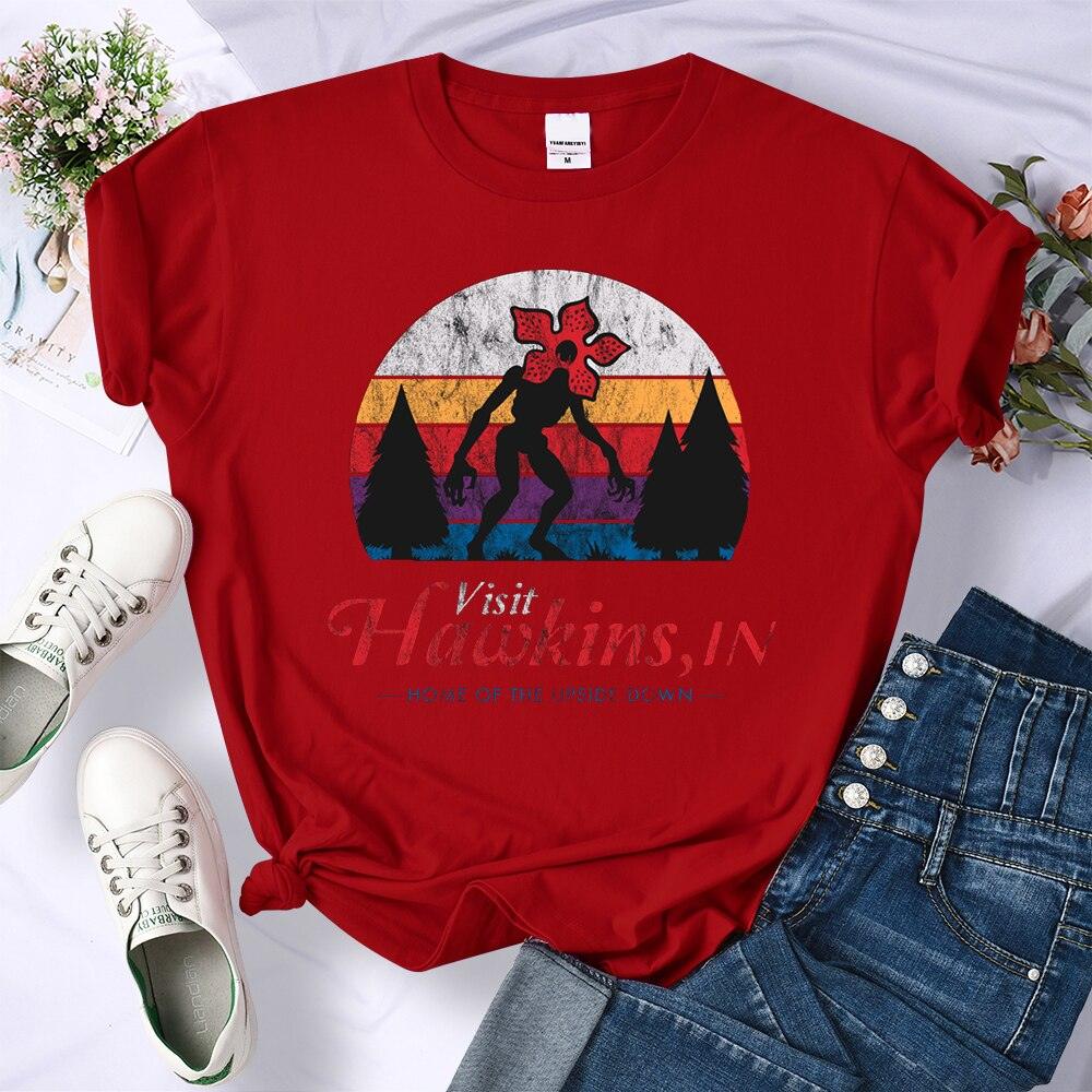 Camiseta Visite Hawkings - Stranger Things - NERD BEM TRAJADO