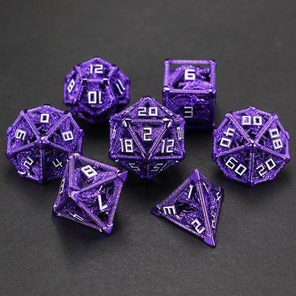 Kit de Dados RPG de Metal - NERD BEM TRAJADO