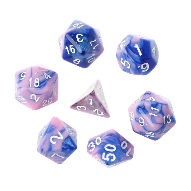 Kit de Dados RPG de Resina - NERD BEM TRAJADO