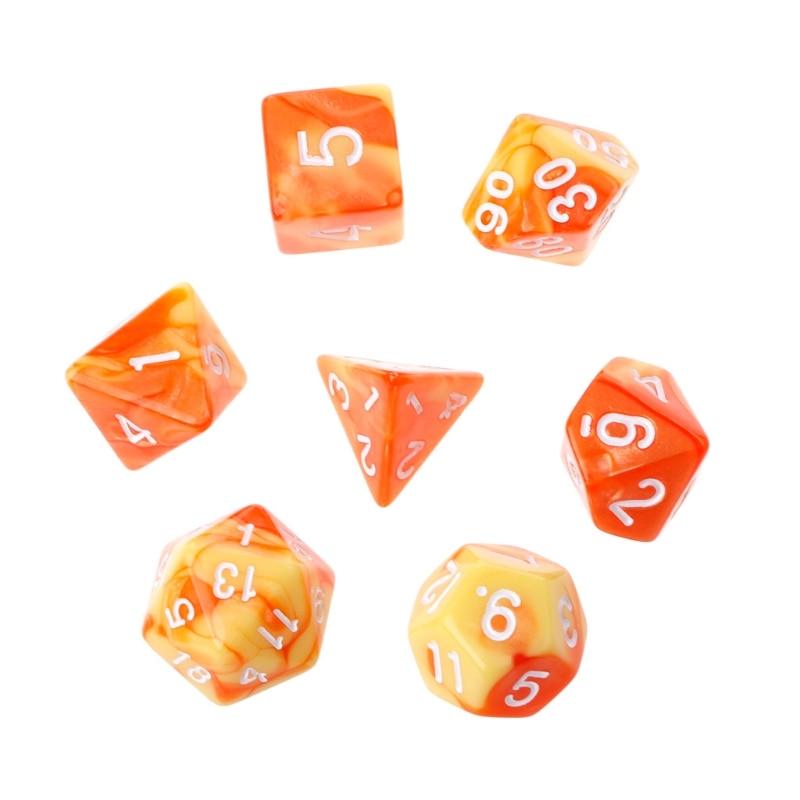 Kit de Dados RPG de Resina - NERD BEM TRAJADO