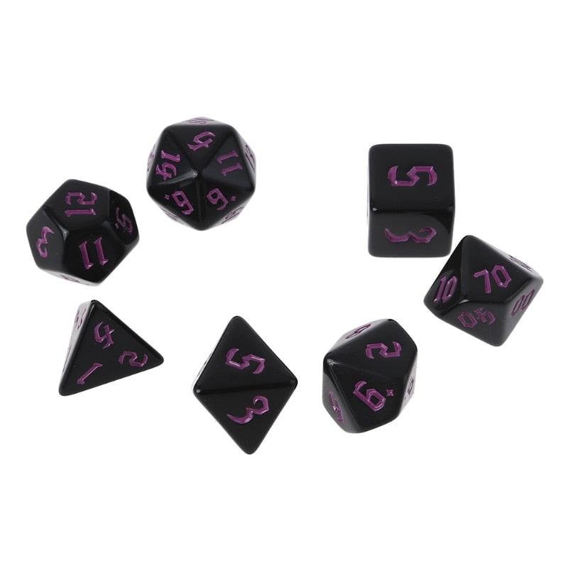 Kit de Dados RPG de Resina - NERD BEM TRAJADO