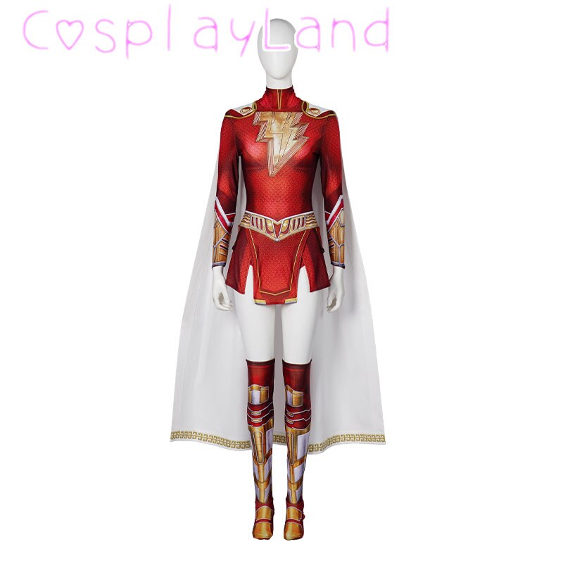 Fantasia para Cosplay Mary Marvel - DC - NERD BEM TRAJADO