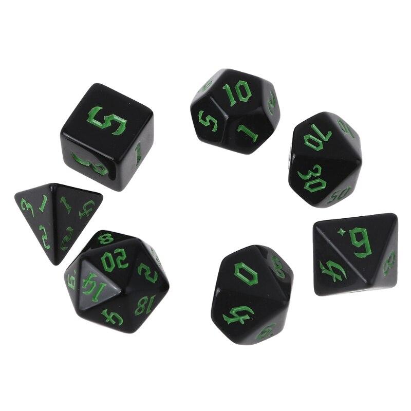 Kit de Dados RPG de Resina - NERD BEM TRAJADO