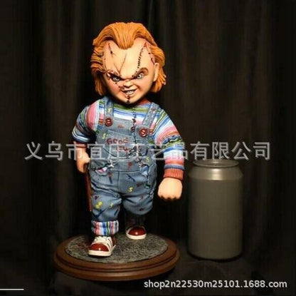 Halloween Sculpture Resin Craft Horror Movie Home Party Decor Statue Resin Figure Halloween Indoor Home Decor Collection Gifts - NERD BEM TRAJADO