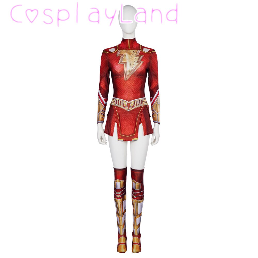 Fantasia para Cosplay Mary Marvel - DC - NERD BEM TRAJADO